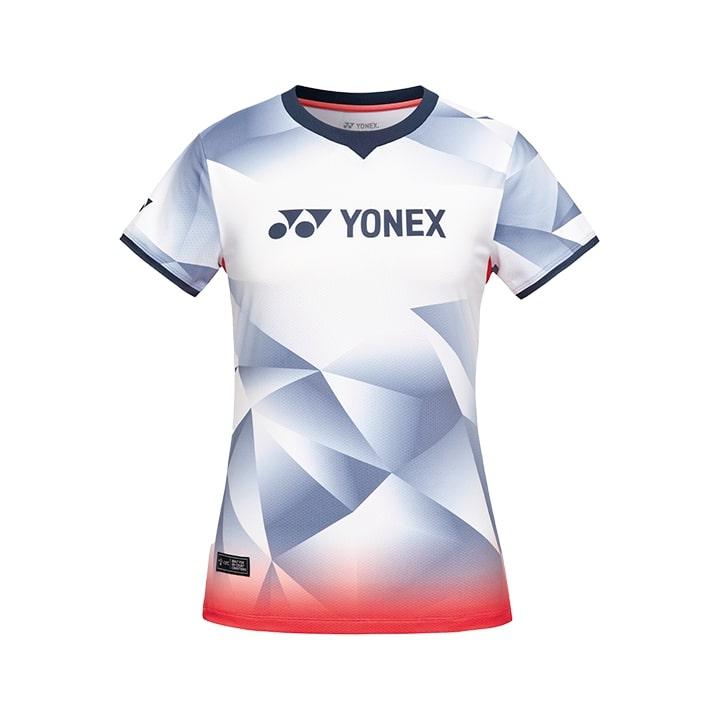 Yonex 241Ts012F Blue Gray Women S Monotone Graphic Gaming Wear Blue Gray/Bg085