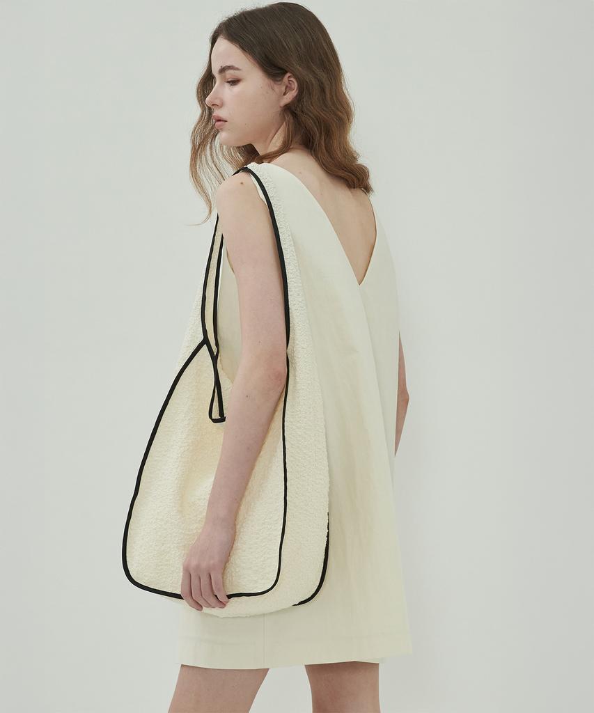 Mot Two-Way Mini Dress-Cream