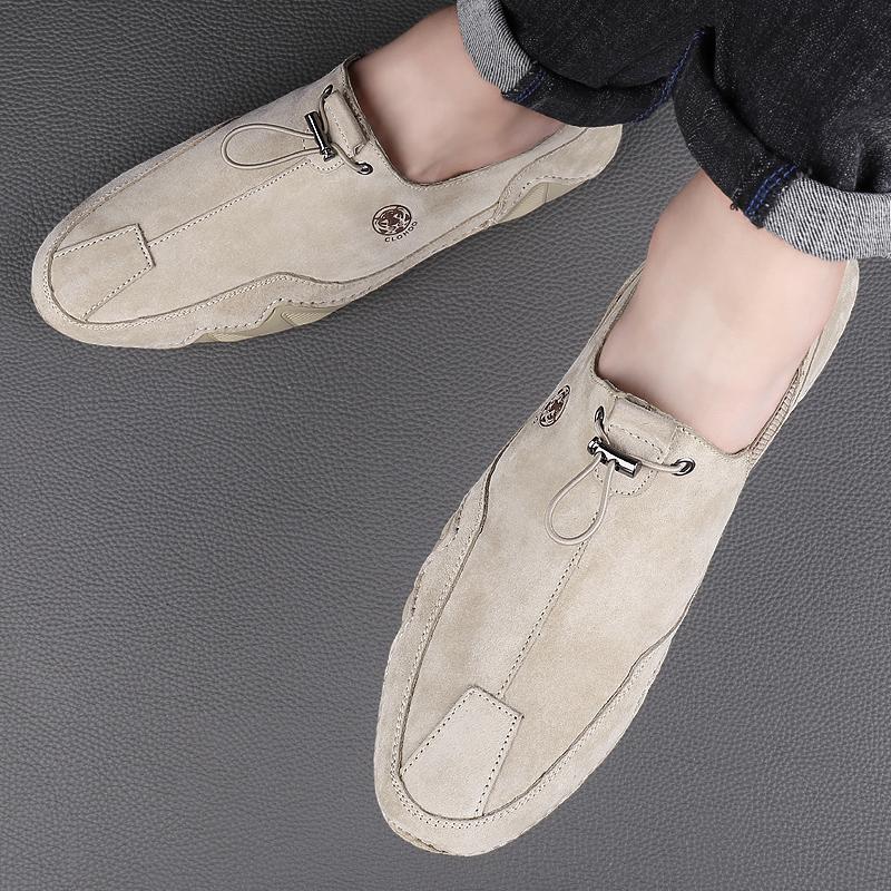 New Arrival Leather Casual Shoes Men 2025 Hot Sale Male Comfortable Driving Shoe Breathable Classic Men's Shoes Loafers