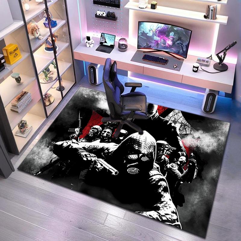 Sci-Fi game Resident Evil, Umbrella Corporation, soft carpet, home living room, office chair pad, door mat, door mat carpet U5