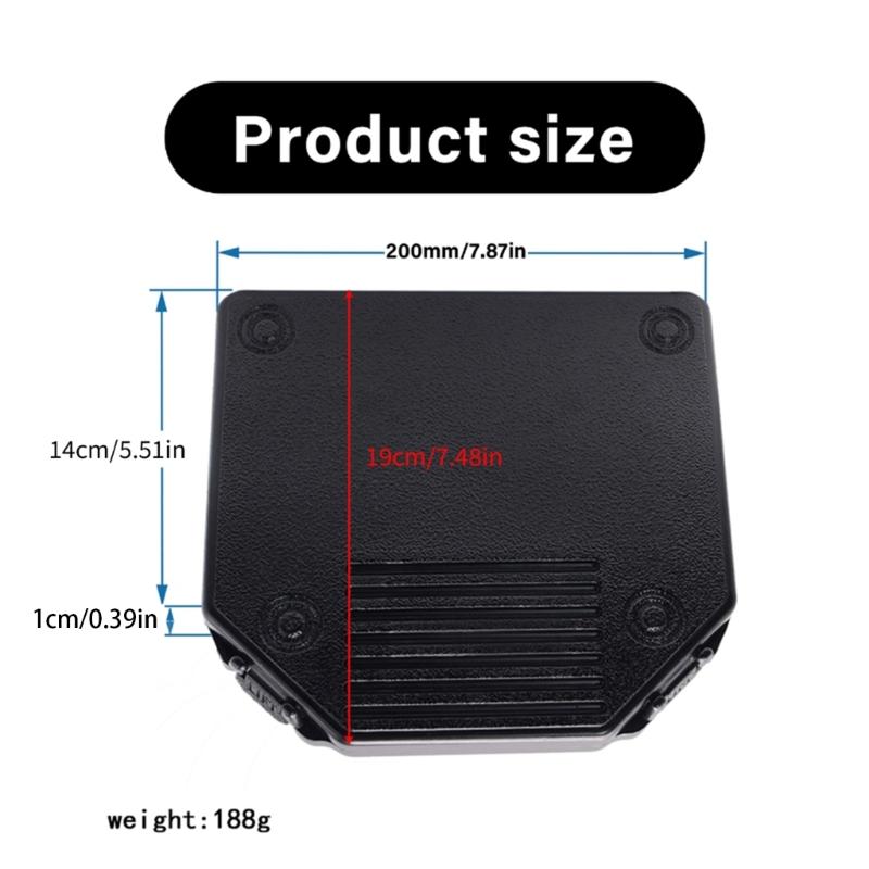 7-Zoll-Bandspulen-Aufbewahrungsbox Mit Sicherer Halterung Schutzhülle Für Hörkassetten Und Leere Spulen
