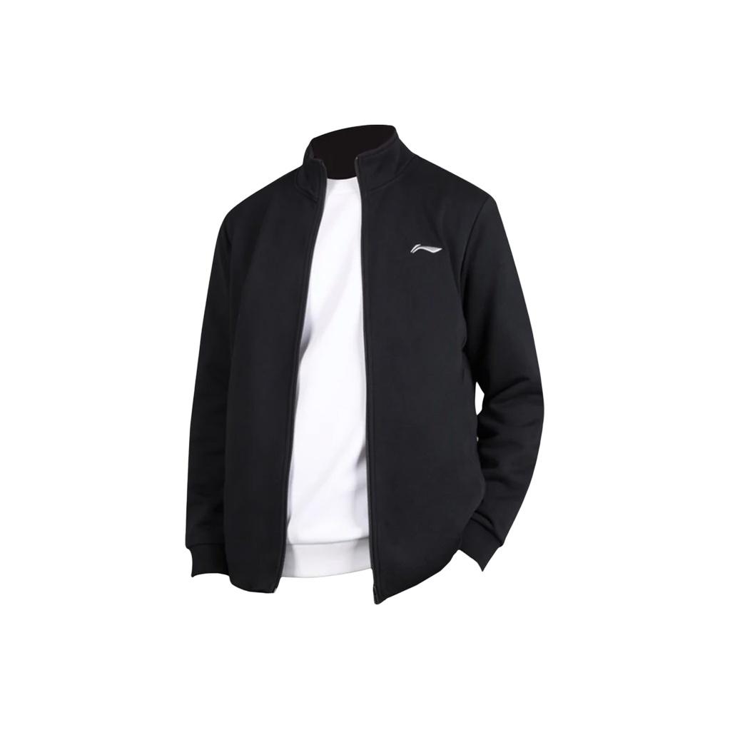 

Li Ning Удобный Универсальный Кардиган Стойка Повседневная Толстовка Мужская толстовка AWDA326-1 S