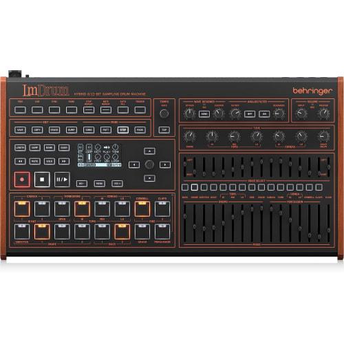 Behringer LM DRUM Classic Hybrid Sampling Drum Machine with 109 Drum Sounds, 64-Step Sequencer, Sample Recording, Wave Designer, Dual-Mode Filter, and