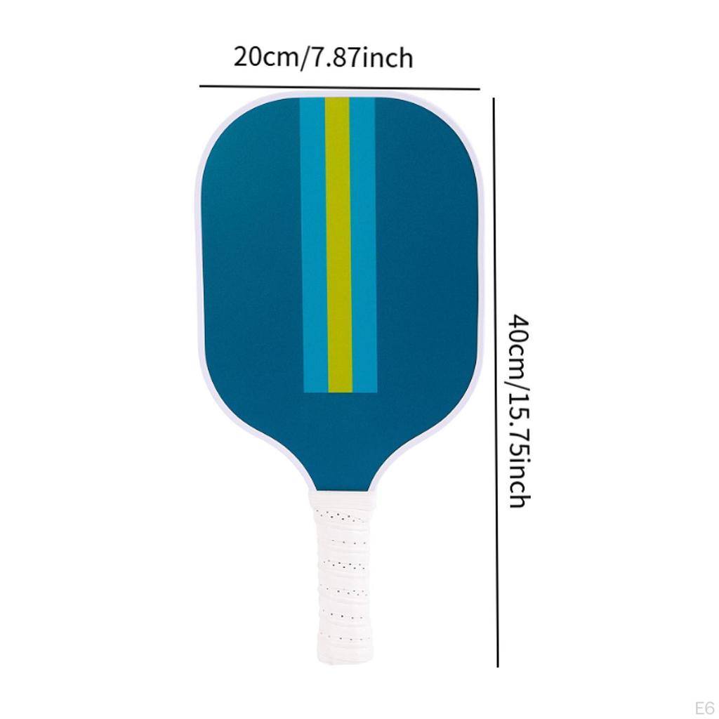 Pickleballs Paddle Premium Pickleball Racket for Balance Consistency Beginner Blue Handle