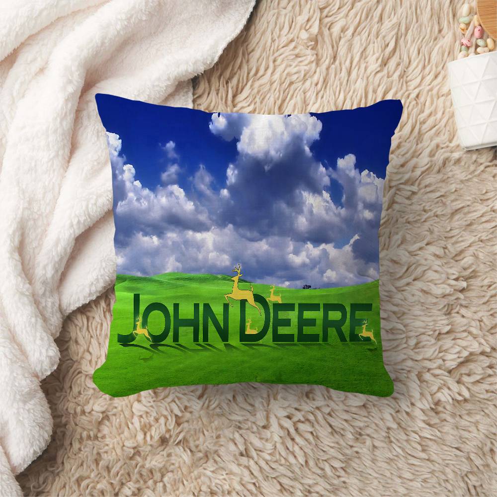 JJohnDeereS Maple Design Cushion Cover Happy Autumn Harvest decor Holiday Decorati Pillow Cover