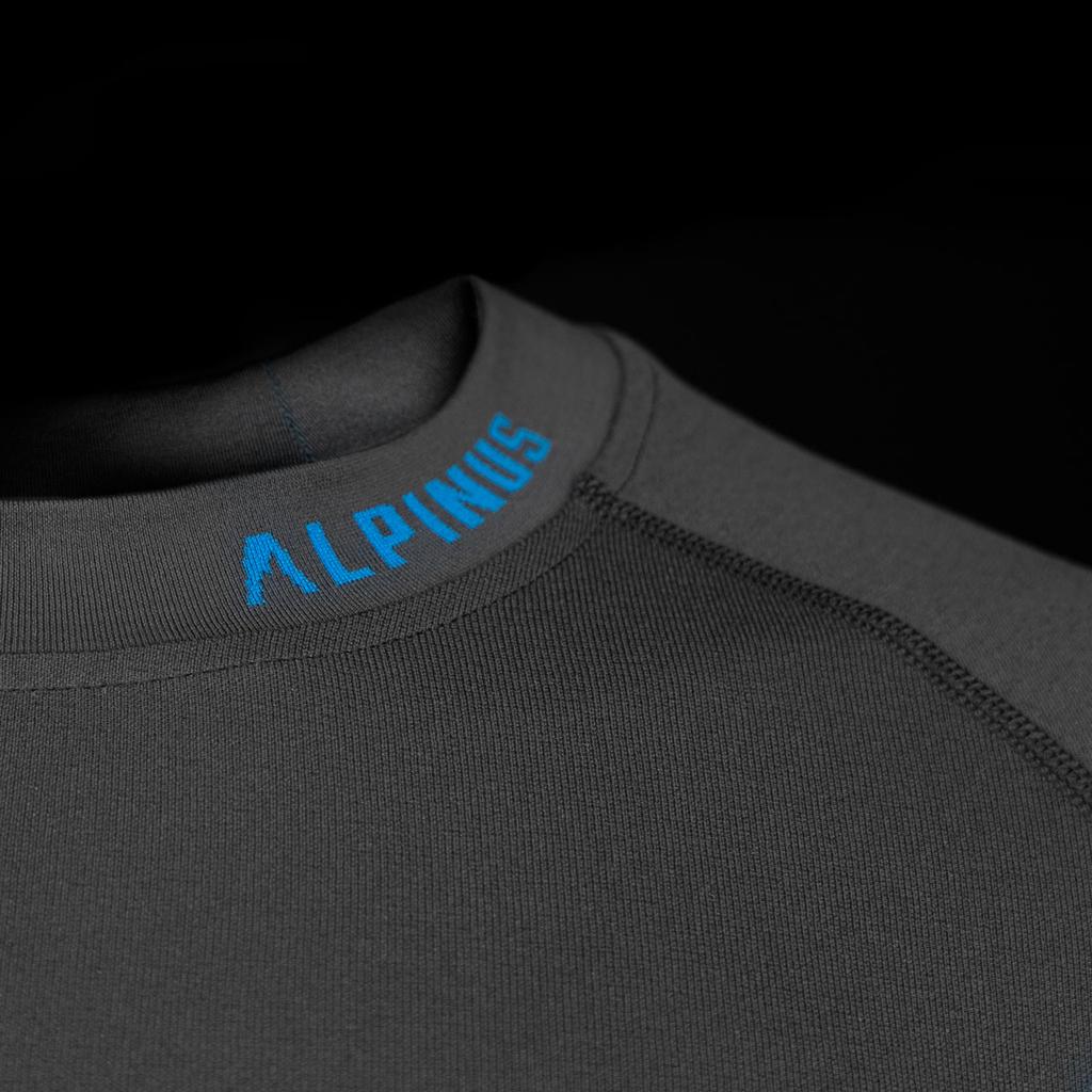 Men' Thermal Sweatshirt Alpinus Active Base Layer Gray Gt43860 Size