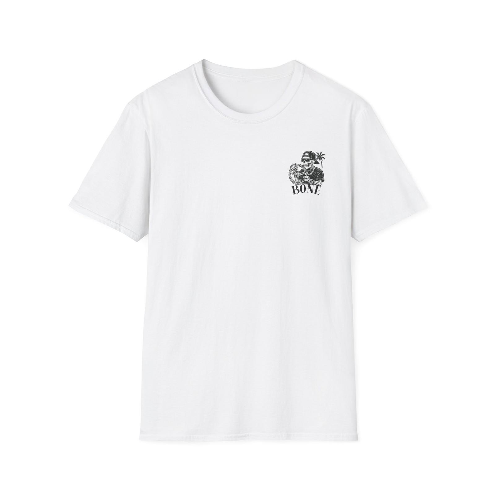 Bold and timeless, this black-and-white skeleton driver design S разноцветный