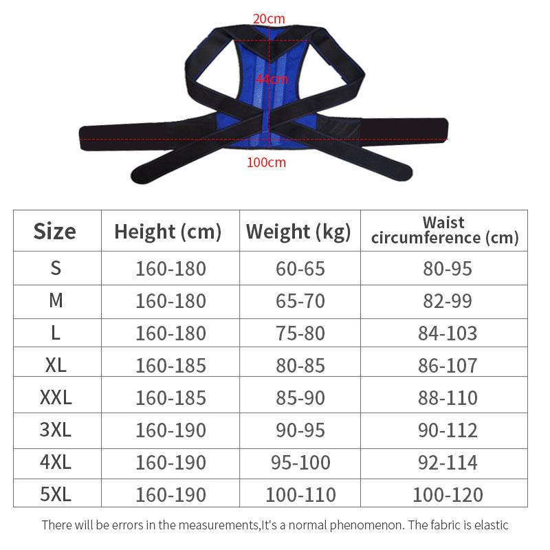 Adjustable Back Shoulder Posture Corrector Belt Clavicle Spine Support Reshape Your Body Home Office Sport Upper Back Neck Brace