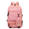 Spacious Korean-Style Unisex Backpack with Pencil Case for Elementary & Middle School Students