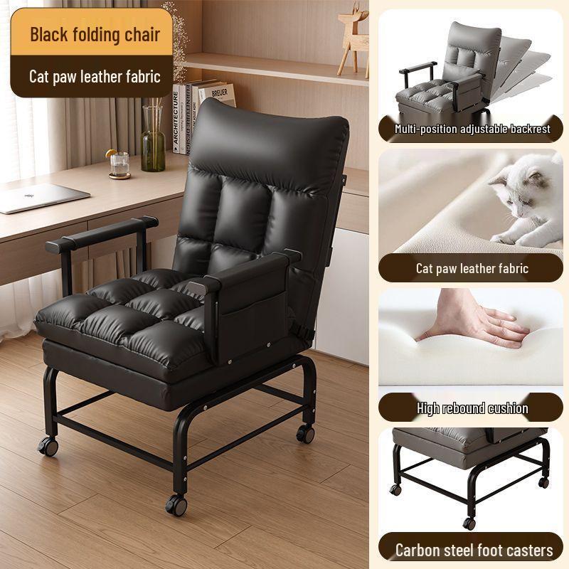 Foldable Reclining Sofa Chair for Dorm or Bedroom