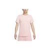 Nike T Shirts Men's Pink Crew Neck Moderate Straight Fit AR4999-686