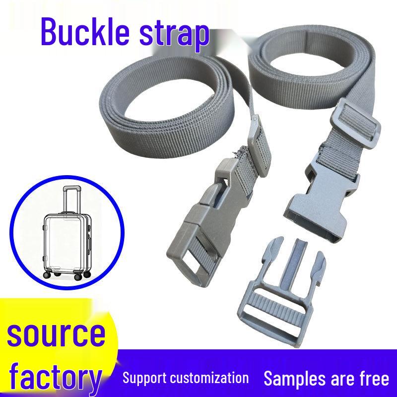 

Adjustable Multifunctional Cargo Luggage Strap Waist Pack Buckle Strap 2cm x 30cm
