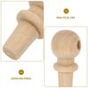 10Pcs Natural Cork Stoppers for Gourd Containers Precision Fit Leakproof Seal DIY Craft Projects Decorative Storage Pottery