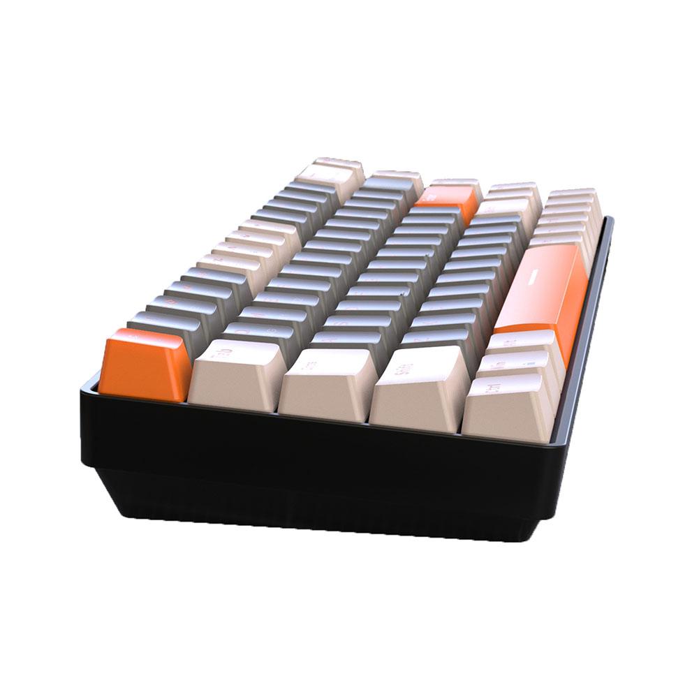 K68 Gaming Keyboard 2.4G 68 Keys Wireless Mechanical Keyboard for Desktop Laptop