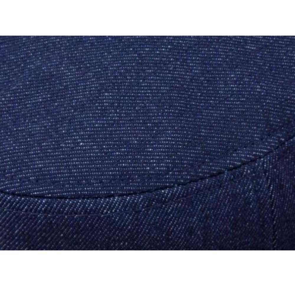 Melco Plus Size 62cm Pork Pie Bucket Denim Made In Korea Men's Hat, Material, (Navy)
