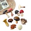 Resin Memo Holder 3D Mushroom Refrigerator Magnet, Fake Decorative Magnets Photo Notes for Whiteboard Cabinet Kitchen Magnet Decor