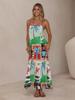 2026 Casual Holiday Printed Linen Slip Dress