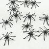 30Pcs Fake Spider Toys Realistic Appearance Small Size Prank Scary Black Spiders Halloween Decoration Photography Prop