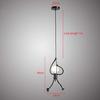 Modern Charming Hanging Chandelier Creative Iron People Lamp Elegant Hanger