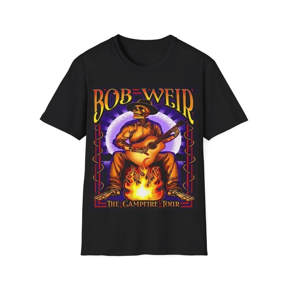 Hot Bob Weir R.I.P Cotton  All Size U65.95 Unisex T-Shirt M