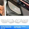 4Pcs For BMW3 5 series i3 i5 X3 X5 G20 G05 G60 G45  -2026 Car Inner Door Bowl Guard Stainless Steel Protection Cover Sticker