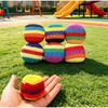6/12/24Pcs Colorful Footbag Sacks Funny Kids Outdoor Toy Random Color Soft Juggling Balls  Beginner