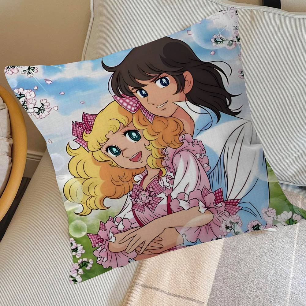Anime Candy Candy Cushion   Cushion Cover Car Throw Pillow Case For Sofa Car Christmas Gift