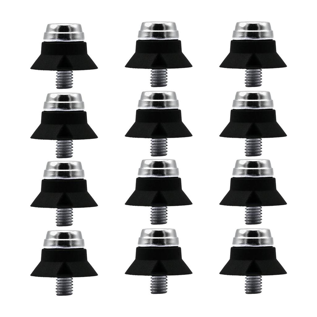 12 Pieces Soccer Boot Cleats Replacement Screw in Thread Screw 5mm Dia Stable Non Slip Football Boot Studs 13/16mm Accessories