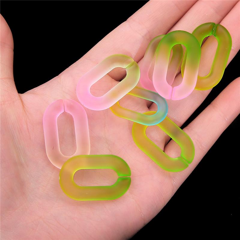 10Pcs Acrylic Open Sunglasses Chain For DIY Necklace Bracelet Earrings Jewelry Making Craft Accessories
