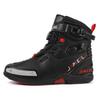 Stivali da moto unisex di grandi dimensioni in vera pelle antiscivolo anticollisione scarpe sportive da ciclismo all'aperto stivali da moto da donna