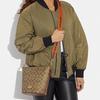 Coach Logan 26 Classic Monogram Zip Closure PVC Travel Bag Shoulder Bag Crossbody Bag Medium Women Bags Khaki CH484-IMVGM