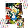 Diamond Painting Kit Alice Wonderland 5D DIY Diamond Art Home Bedroom Wall Decor