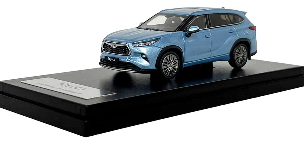

МОДЕЛИ С ВНУТРЕННИМ ЖК-ДИСПЛЕЕМ Toyota Highlander Moondust Blue Готовый продукт 1/64