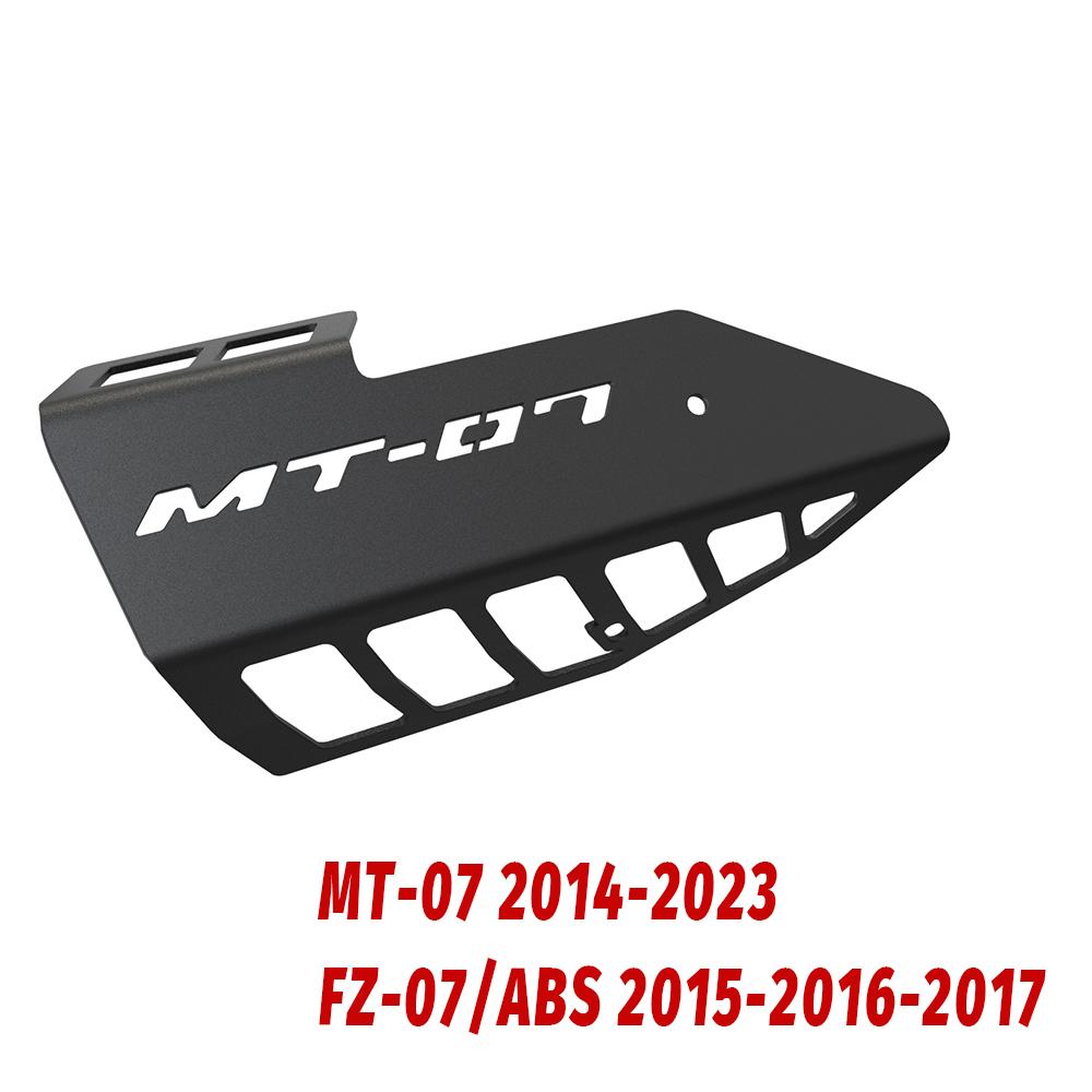 For YAMAHA MT-07 FZ-07/ABS TRACE YZF R7 2014~2024 Motorcycle Accessories Exhaust Pipe Heat Shield Cover Muffler Protector Guard