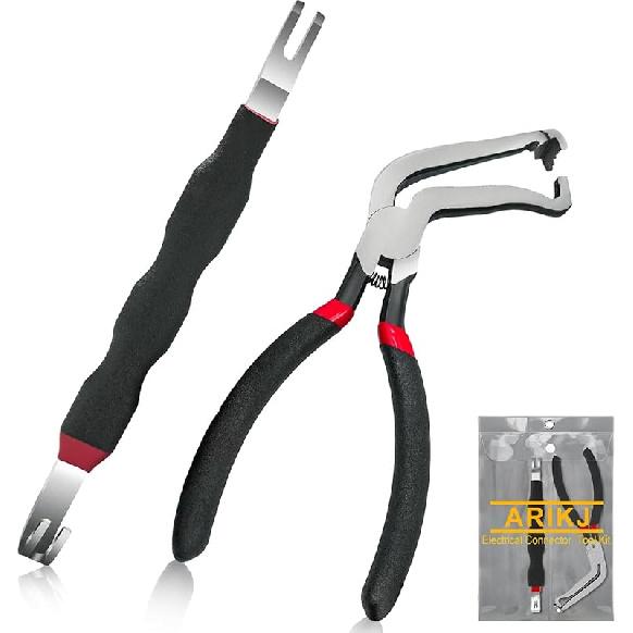 Electrical Disconnect Connector Pliers 37960, Electrical Connector Separator 13120, Automotive Electrical Plug Pliers, Terminal Removal Tool