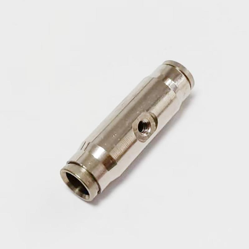 High Pressure Brass 9.52mm misting Nozzle Connector 3/8 Inch Slide Lock Connector Tee Elbow Straight Connector Spray Acce