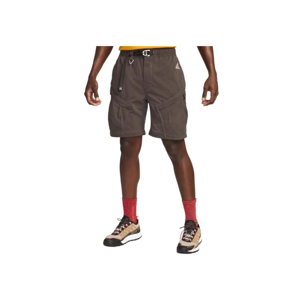 Nike Solid Color Straight Leg Casual Pants Men Bottoms Brown DN3943-220