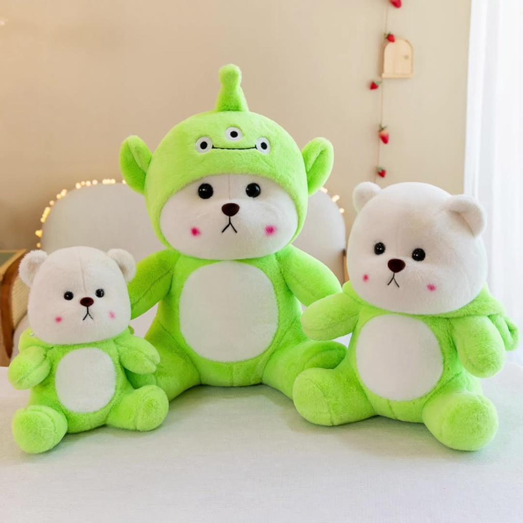 Cute And Cuddly Three-eyed Bear Plush Toy Perfect Gift For All Ages 35cm/45cm/55cm/75cm