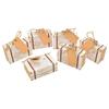10/20pcs Travel Suitcase Candy Box Kraft Paper Gift Boxes Wedding Birthday Party Decoration Supplies Christmas Gift Packaging