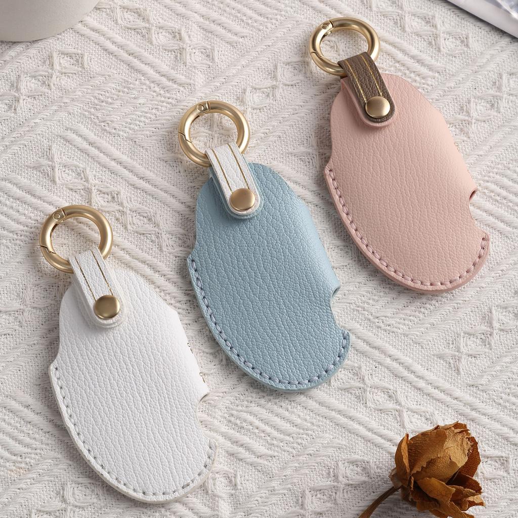 Customized Leather Key Cover, Suitable for Modern Car Key Cover, Pure Hand-stitched Cowhide High-end Key Protection Bag