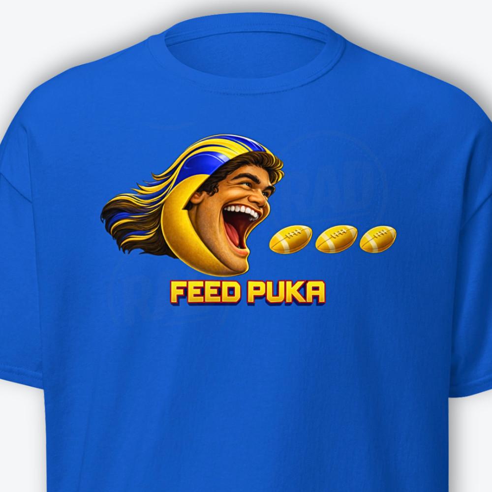 Funny Puka Nacua Shirt Feed Puka Shirt Rams Los Angeles Football Rams Tee Unisex T-Shirt L