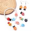 2pcs 13X20mm Lampwork Fish Beads Cute Animal Glass Loose Spacer Beads For Jewelry Making DIY Bracelets Necklace Accessories