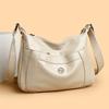 Soft Leather Luxury Women Bag Designer Solid Color Shoulder Messenger Crossbody Bags for Women New Casual Female Tote Sac A Main