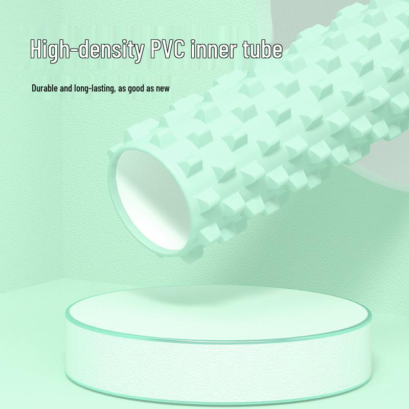 Foam Roller for Muscle Relief, Beginner Fitness, and Yoga - Wolf Tooth Massage Stick for Slimming Legs and Relaxation