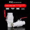 PVC Stalen Handvat Kogelkraan voor Waterleiding met Schakelaar en Poortklep Accessoires - Past op Elleboog 20, 25, 32, 40, 50, 125