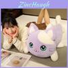 Adorable 50cm Pink Cat Fish Plush Toy Soft Stuffed Animal For Girls Sleeping Comfort