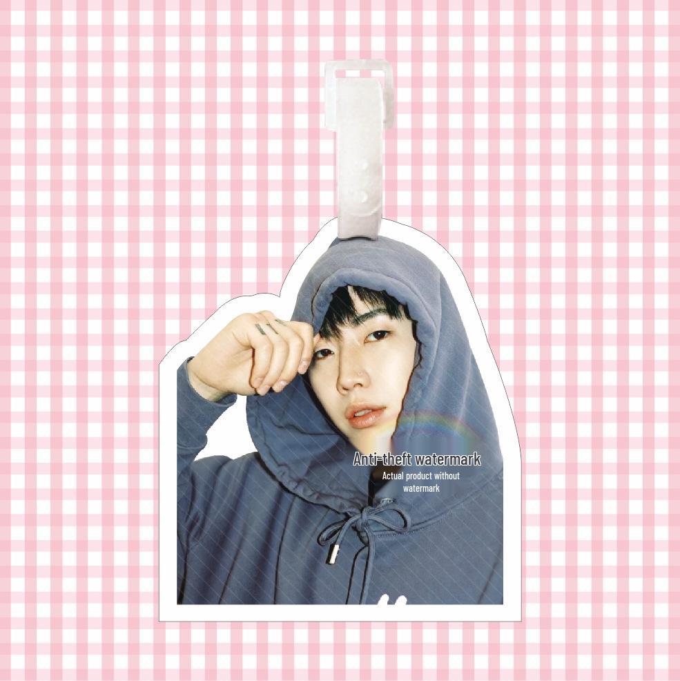 Jay Park Luggage Tag Keychain Pendant - Birthday Gift & Suitcase Ornament