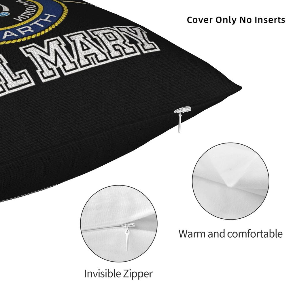 Decorative Pillowcase Project Hail Mary Sci-Fi Movie Merchandise Home Throw Pillow Case Cover Zippered Multi Size