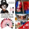 Double Head Matte Lipstick Lip Gloss Red Lipstick Waterproof Long Lasting For Halloween Masquerade COSPLAY Party Makeup Valentine's Day Gifts
