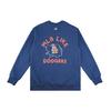 MLB Trendy Clothing Sweatshirts Unisex Blue Crew Neck Moderate Regular 31MT02041-07U